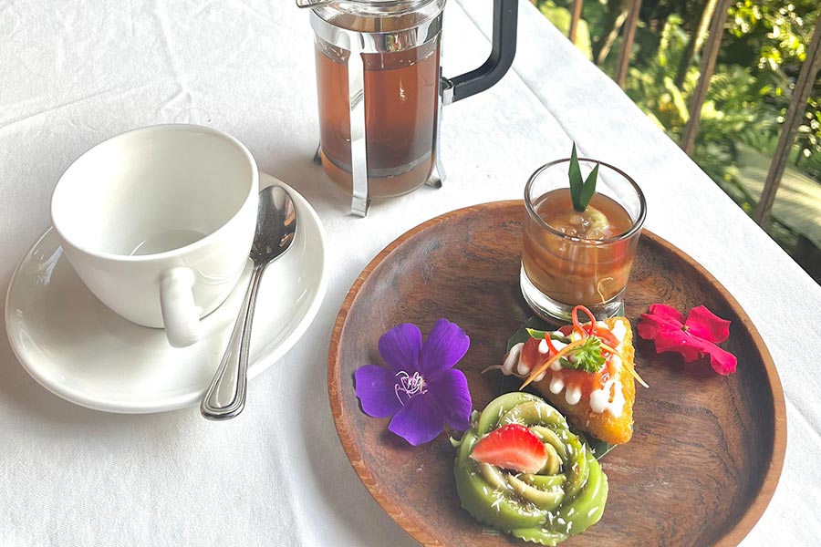 Afternoon Tea with Balinese Homemade Cake