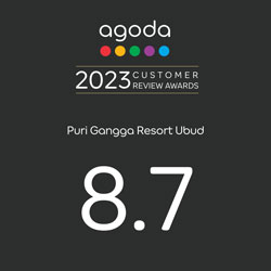 Agoda Award 2023 presented to Puri Gangga Resort Ubud
