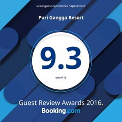 Booking. Award 2016. Puri Gangga Resort