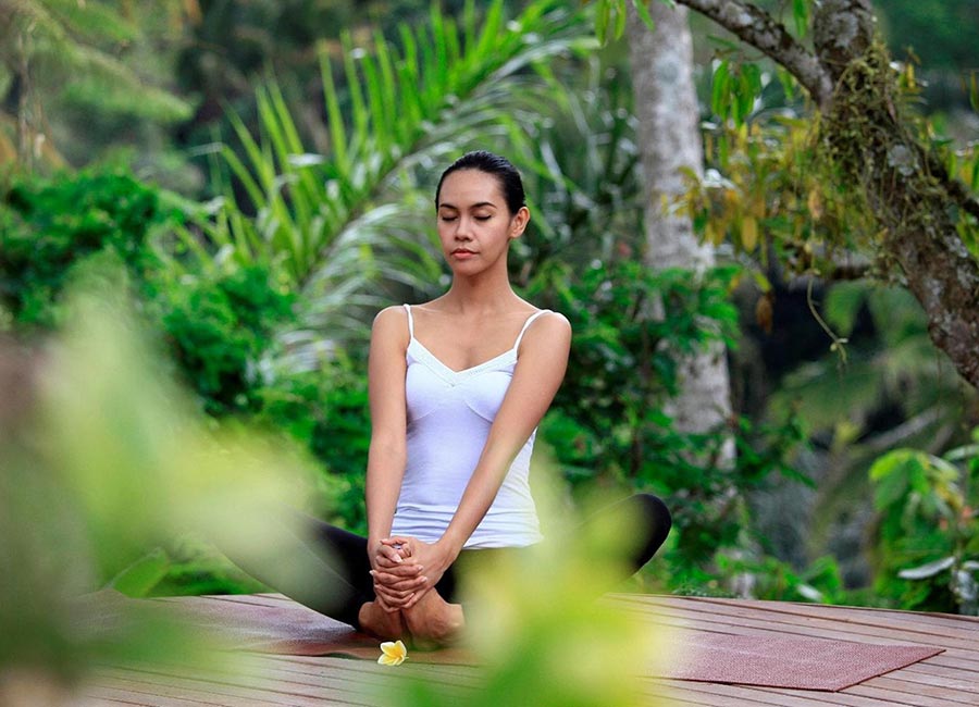Yoga connecting with nature with Puri Gangga Resort Ubud