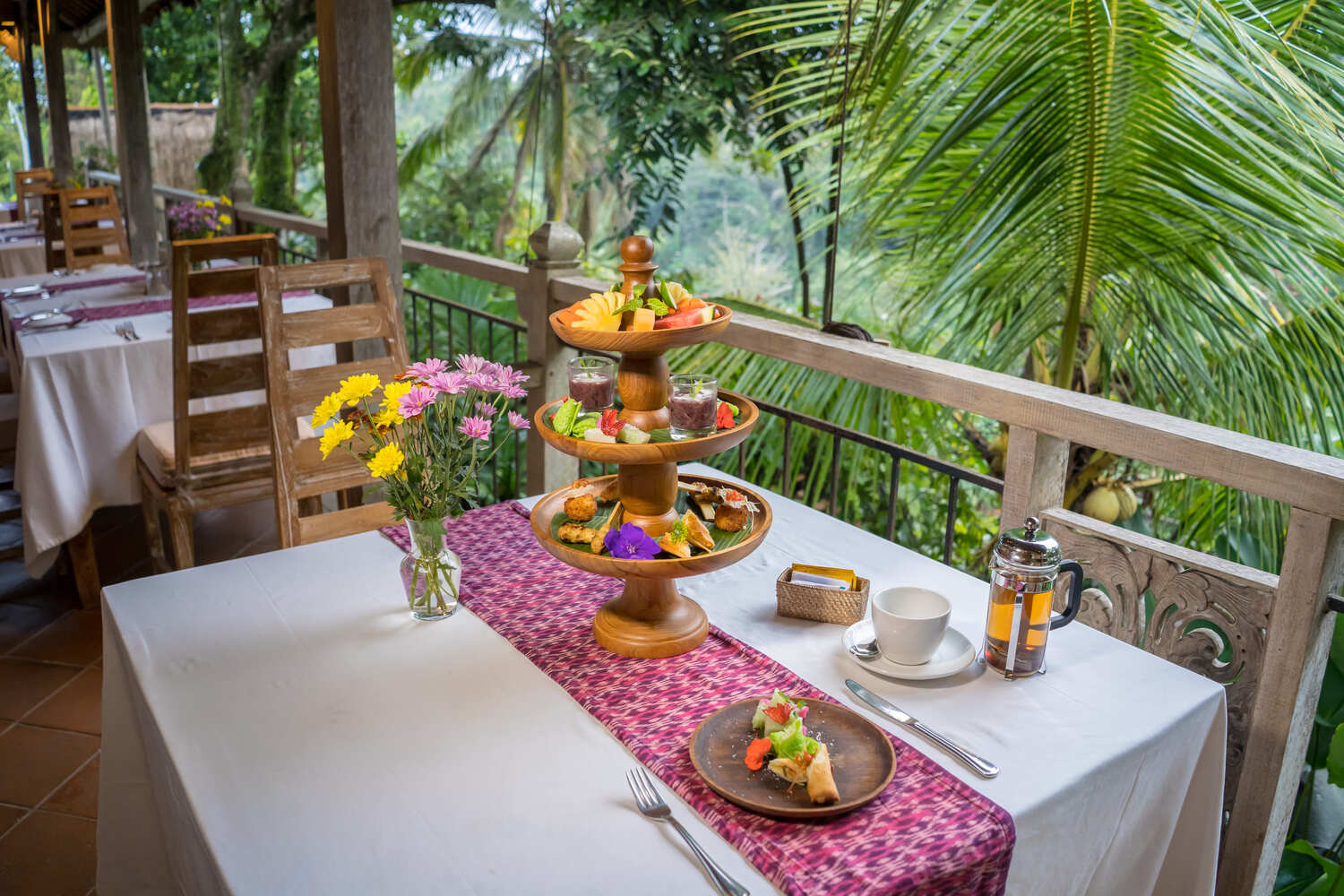 Free Afternoon Tea as services and facilities Puri Gangga Resort Ubud